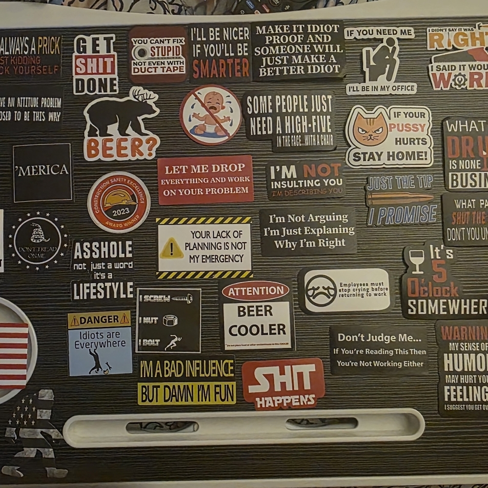 Snarky & "Blue Collar" Humor Sticker Bundle